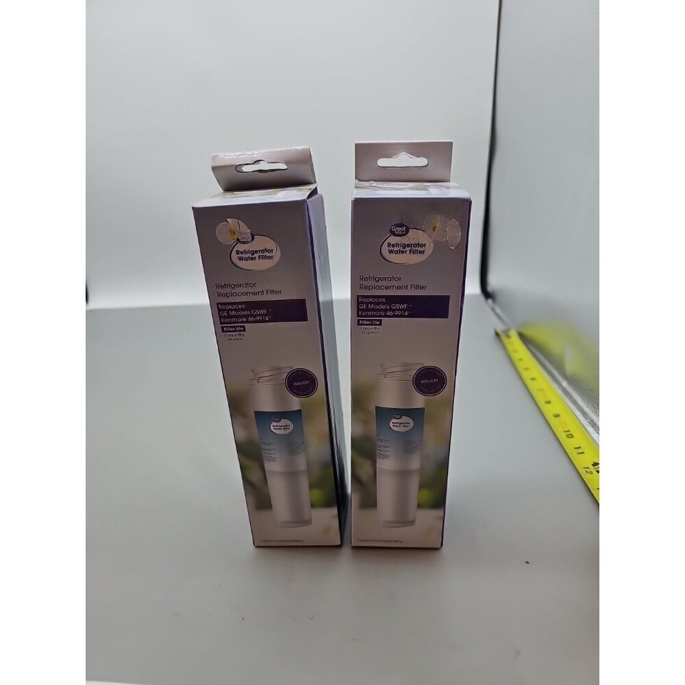Replacement Refrigerator Filter for GE GSWF /‎ Kenmore 46-9914 300 Gallon Lot 2